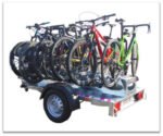 Remolque para bicicletas para 9 bicicletas | homologado EU