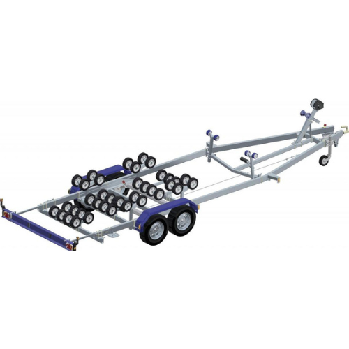 Tráiler para barcos G2702M19 3500 kg eje tándem | homologado EU