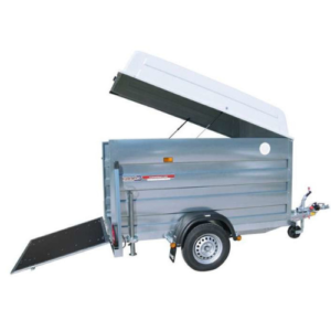 Remolque de caja Cresci 750 kg con freno | homologado EU
