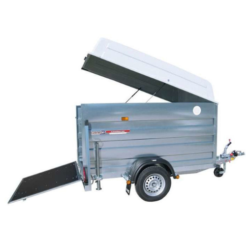 Remolque de caja Cresci 750 kg con freno | homologado EU